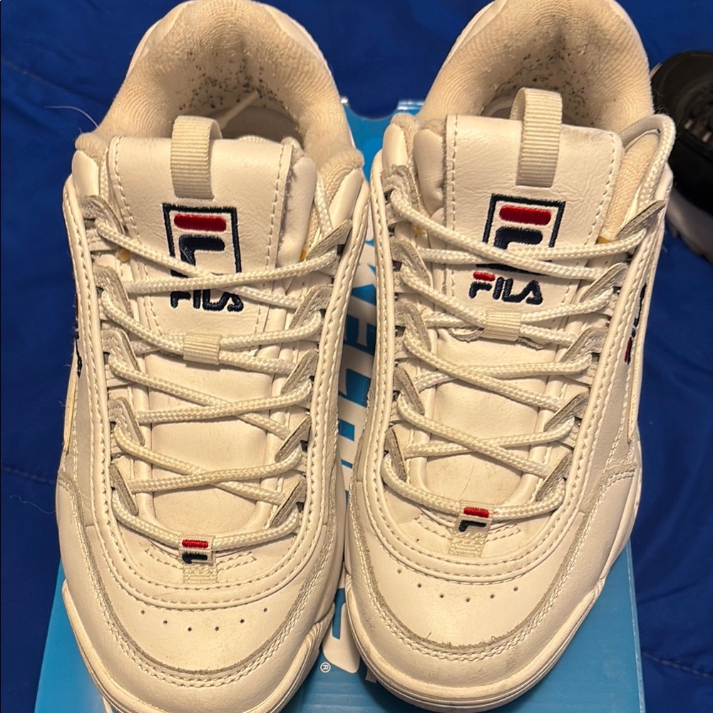 Fila Classic White Athletic Shoes